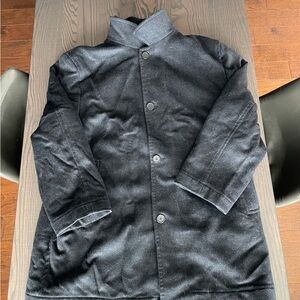 Kenneth Cole Reaction Black Overcoat
